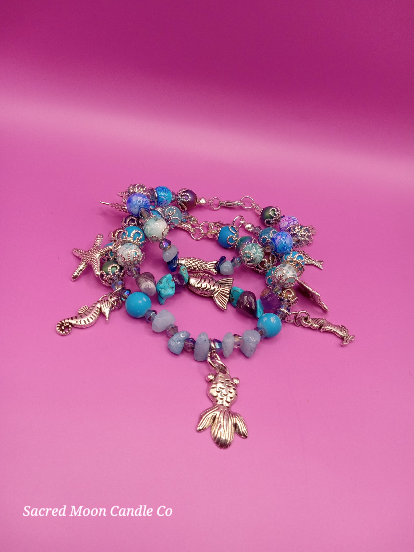 Mermaids Cove Triple Bracelet Stack