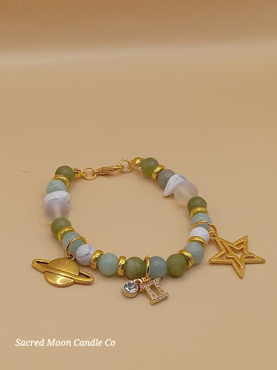 Gemini Zodiac Charm Bracelet