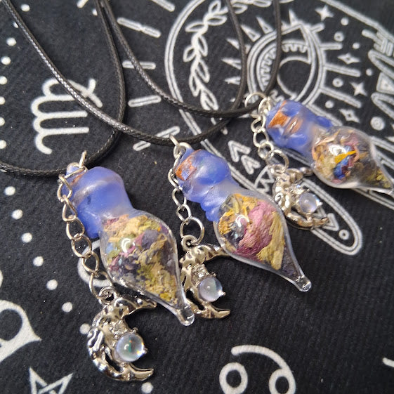 Mini Insight Spell Bottle Necklace