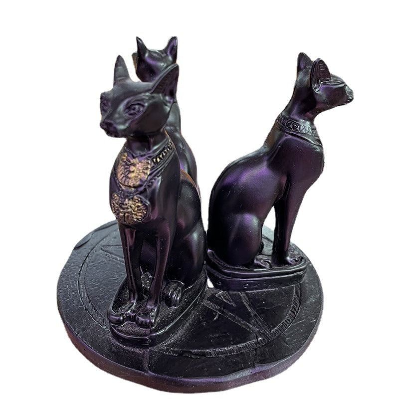 Bastet Altar Ceremony Resin Figure