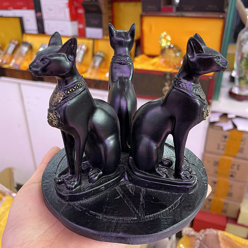 Bastet Altar Ceremony Resin Figure
