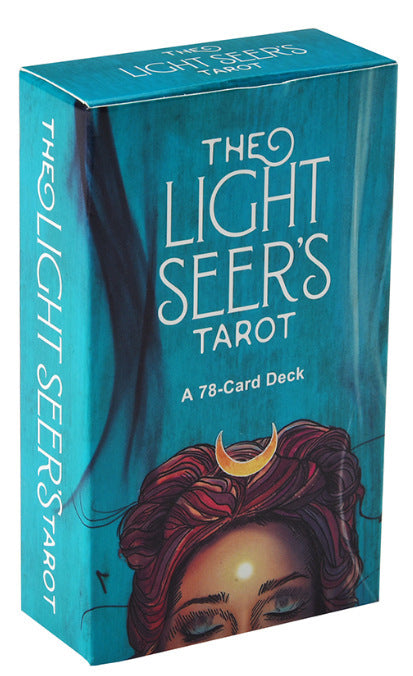 The Light Seer's Tarot 78-card deck by Sacred Moon Candle Co modern tarot cards for beginners