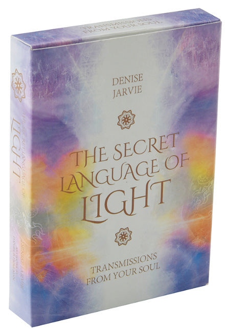 The Secret Language of Light tarot card deck by Denise Jarvie modern tarot cards for beginners