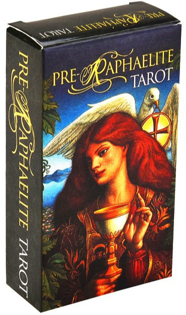 Pre-Raphaelite Tarot card deck by Sacred Moon Candle Co featuring tarot and oracle decks for divination