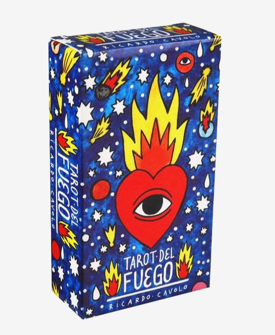 Sacred Moon Candle Co Tarot del Fuego tarot card deck for tarot and oracle decks for divination