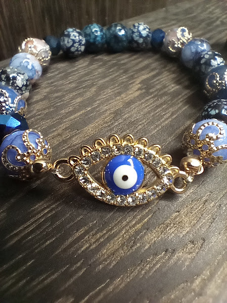 Stackable Evil Eye Bracelets