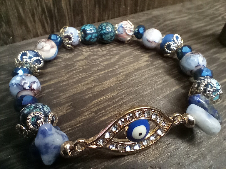 Stackable Evil Eye Bracelets