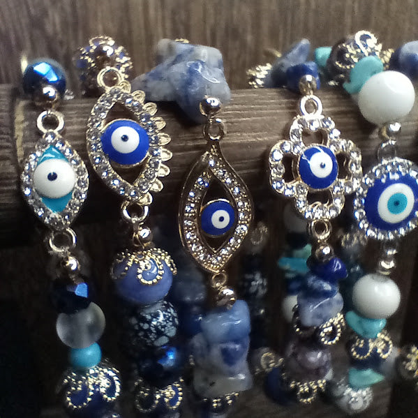 Stackable Evil Eye Bracelets