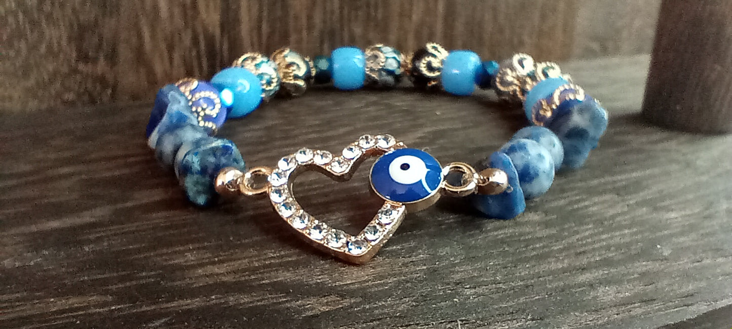 Stackable Evil Eye Bracelets