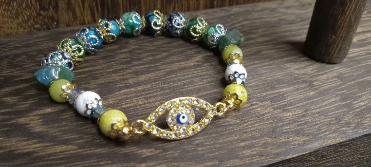 Stackable Evil Eye Bracelets