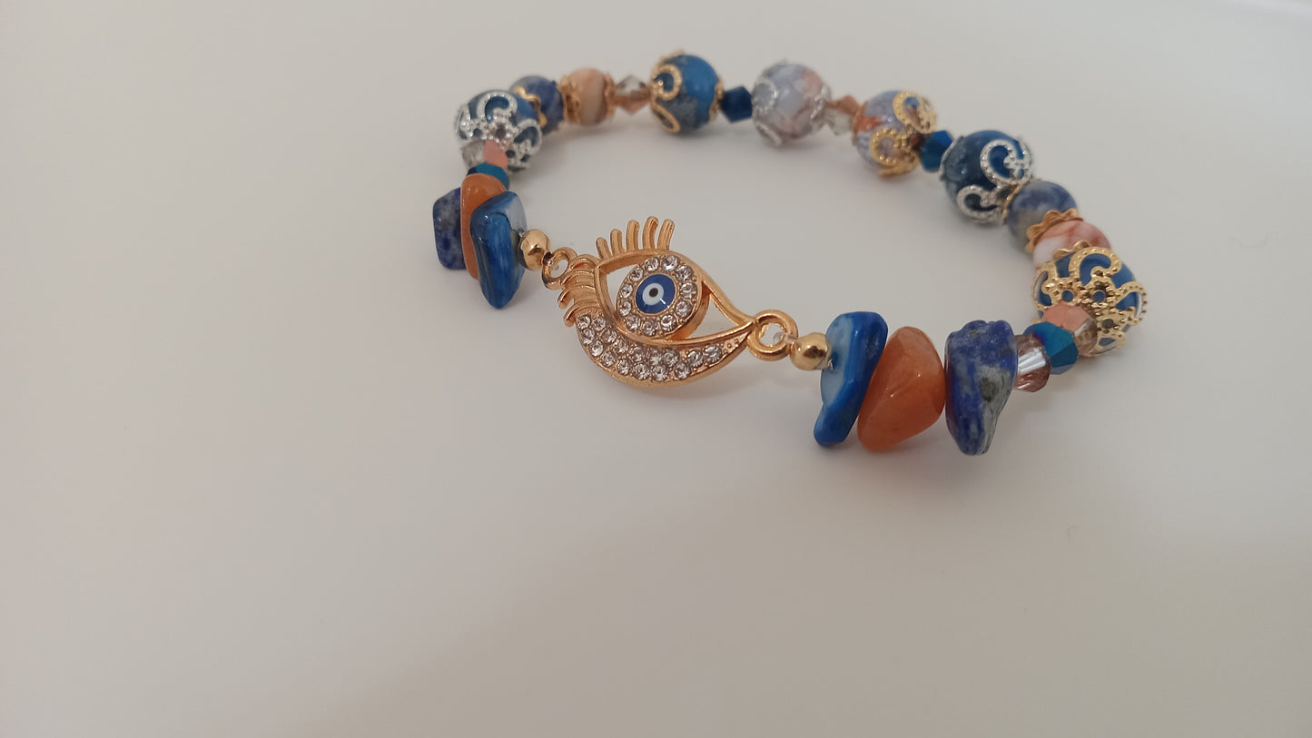 Stackable Evil Eye Bracelets