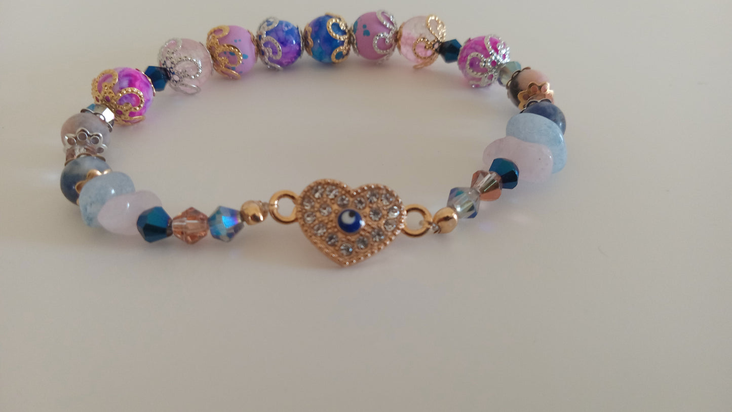 Stackable Evil Eye Bracelets
