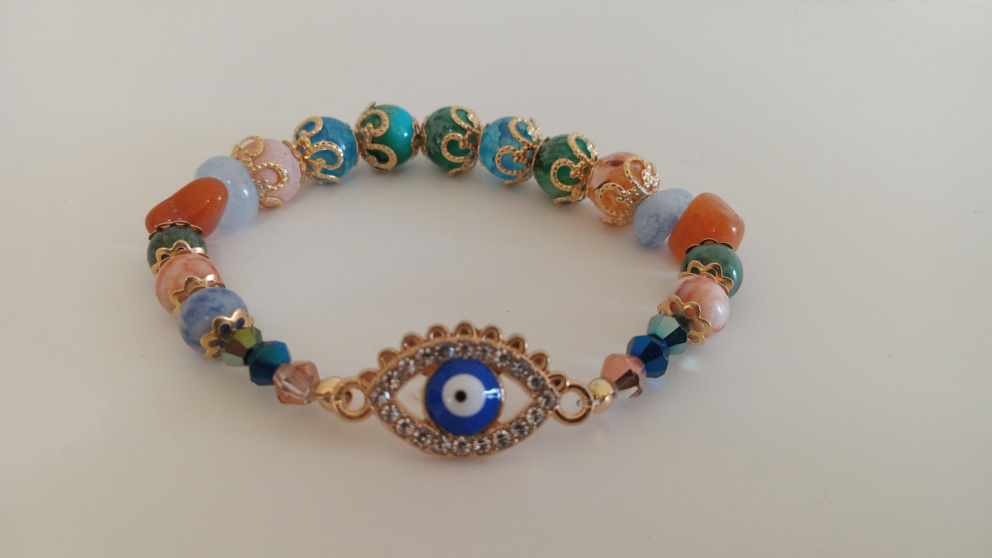 Stackable Evil Eye Bracelets