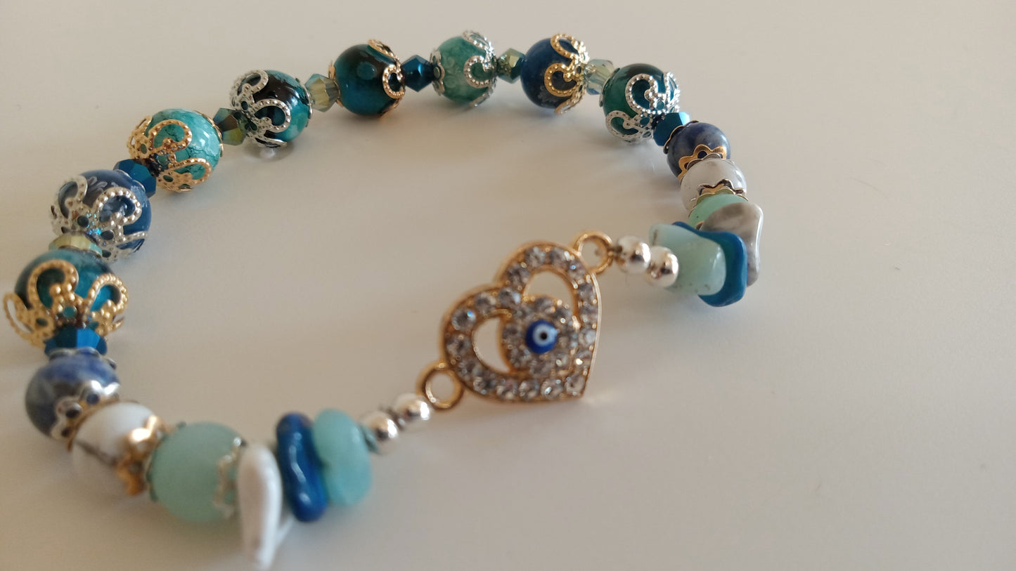 Stackable Evil Eye Bracelets