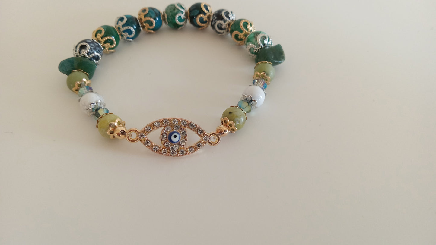Stackable Evil Eye Bracelets