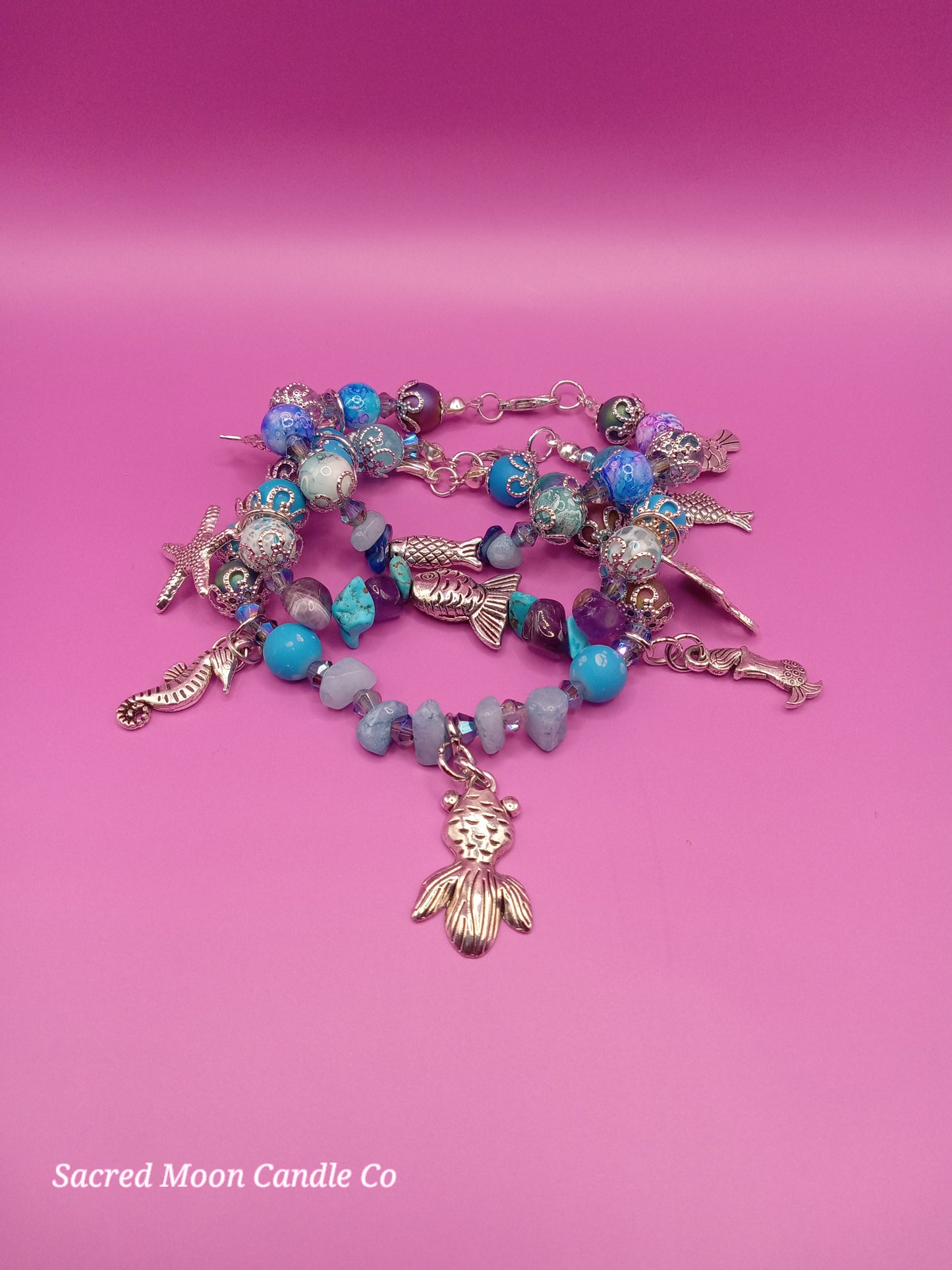 Mermaids Cove Triple Bracelet Stack
