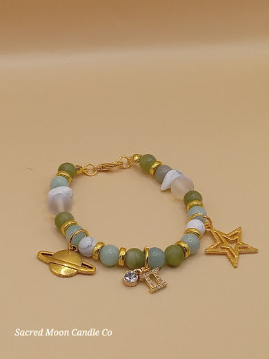 Gemini Zodiac Charm Bracelet