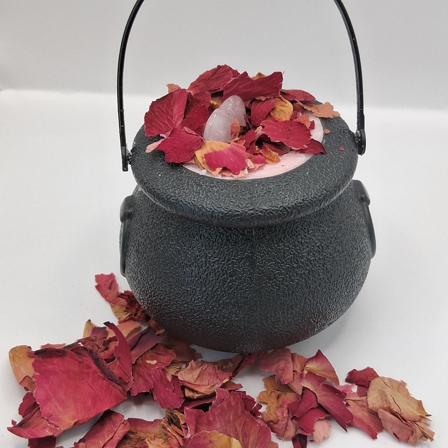 Rose Qaurtz Mini Cauldron Bathbombs