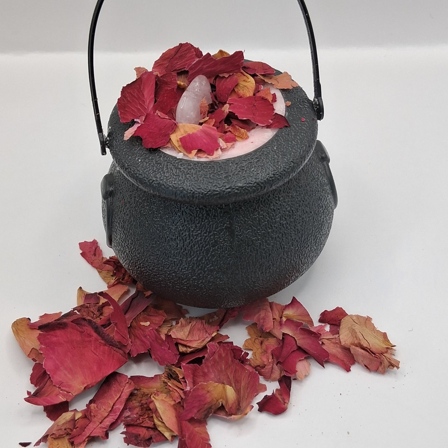 Rose Qaurtz Mini Cauldron Bathbombs