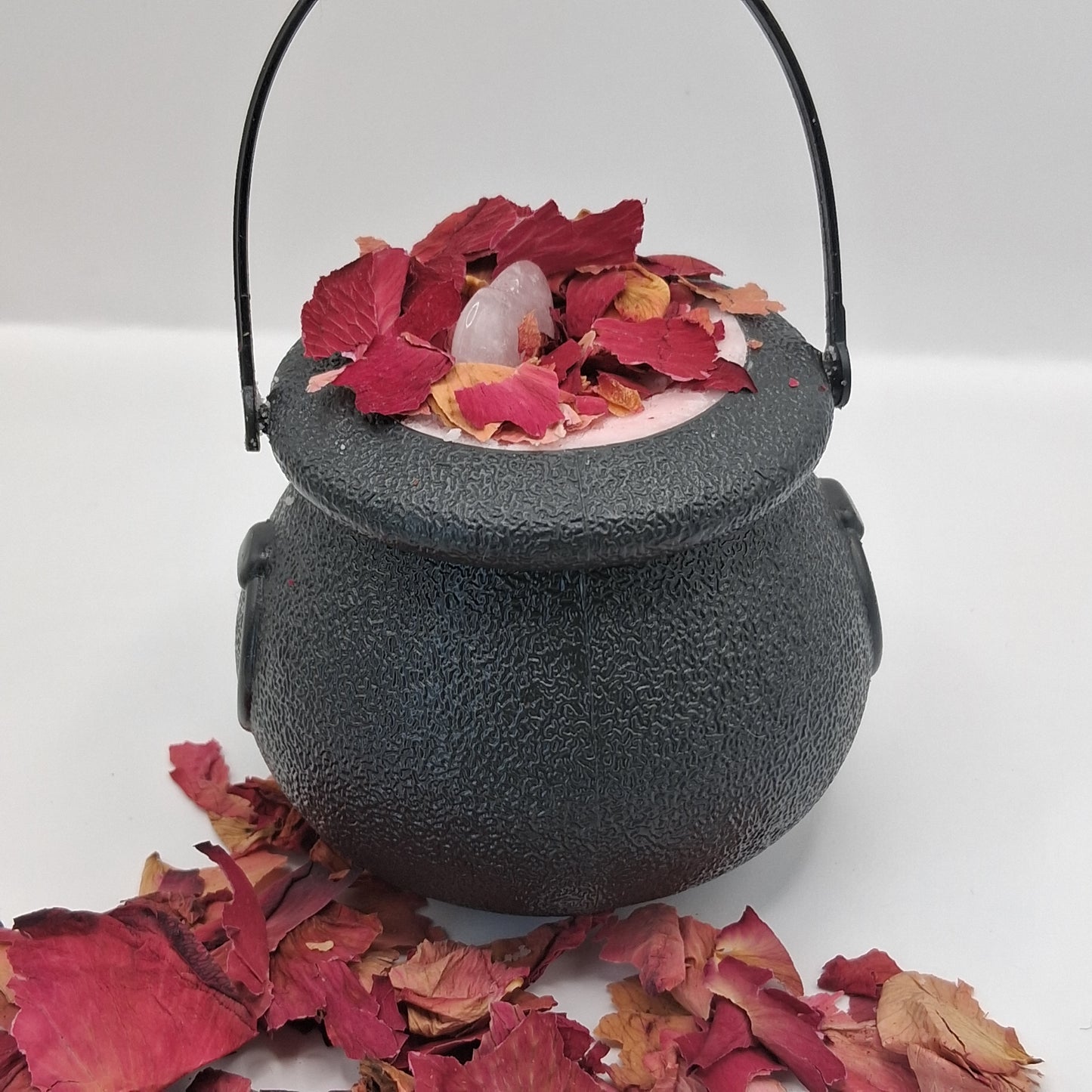 Rose Qaurtz Mini Cauldron Bathbombs