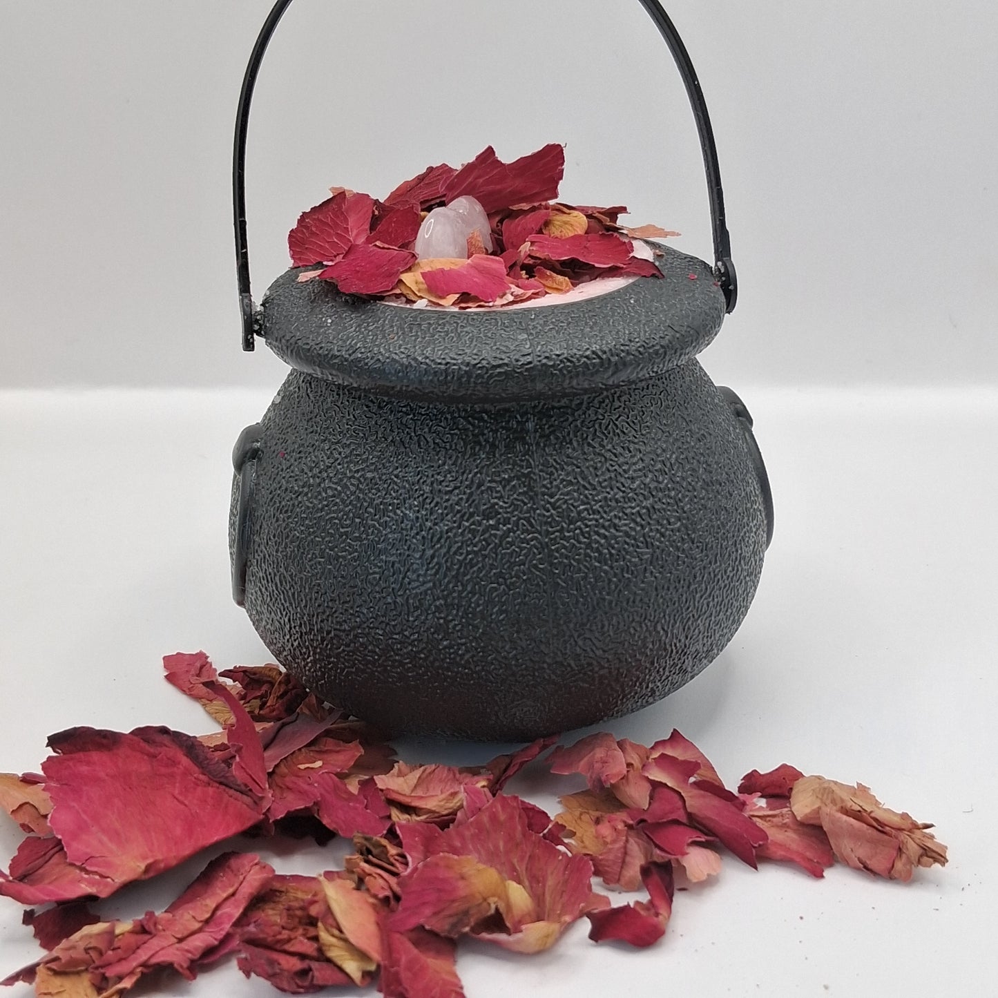 Rose Qaurtz Mini Cauldron Bathbombs