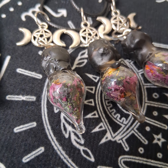 Mini Protection Spell Bottle Necklace