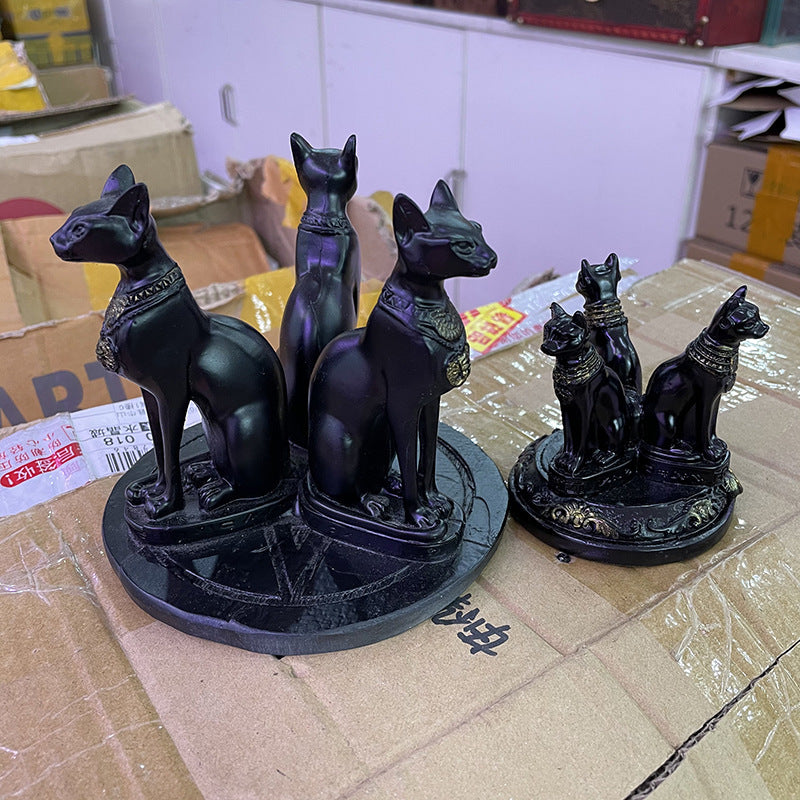 Bastet Altar Ceremony Resin Figure