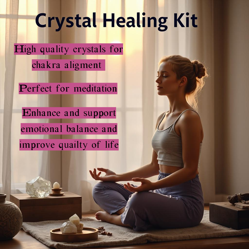 chakra crystal set for beginners with high quality healing crystals for chakra alignment and meditation