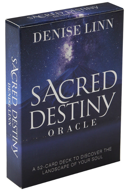 Sacred Destiny Oracle tarot card deck by Sacred Moon Candle Co modern tarot cards for beginners