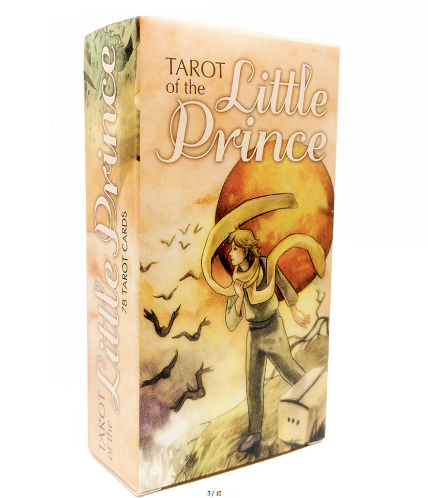 Tarot of the Little Prince tarot cards box by Sacred Moon Candle Co modern tarot cards for beginners