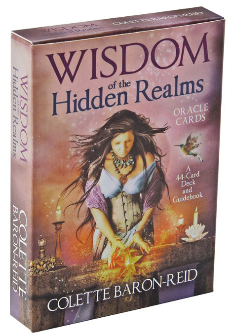 Wisdom of the Hidden Realms oracle tarot cards by Sacred Moon Candle Co modern tarot cards for beginners