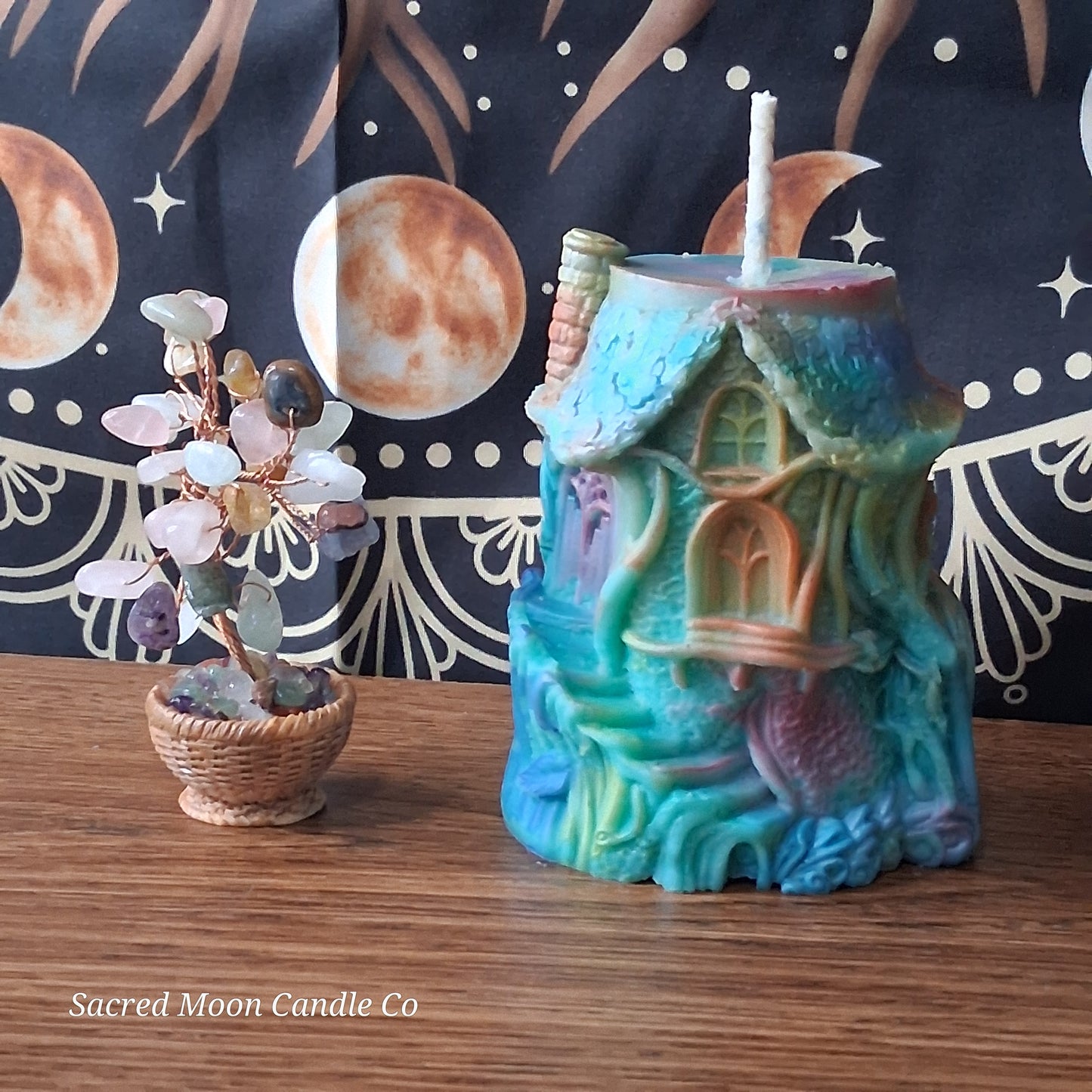 Rainbow Sherbert Sweet Blossom Scented Treehouse Candle