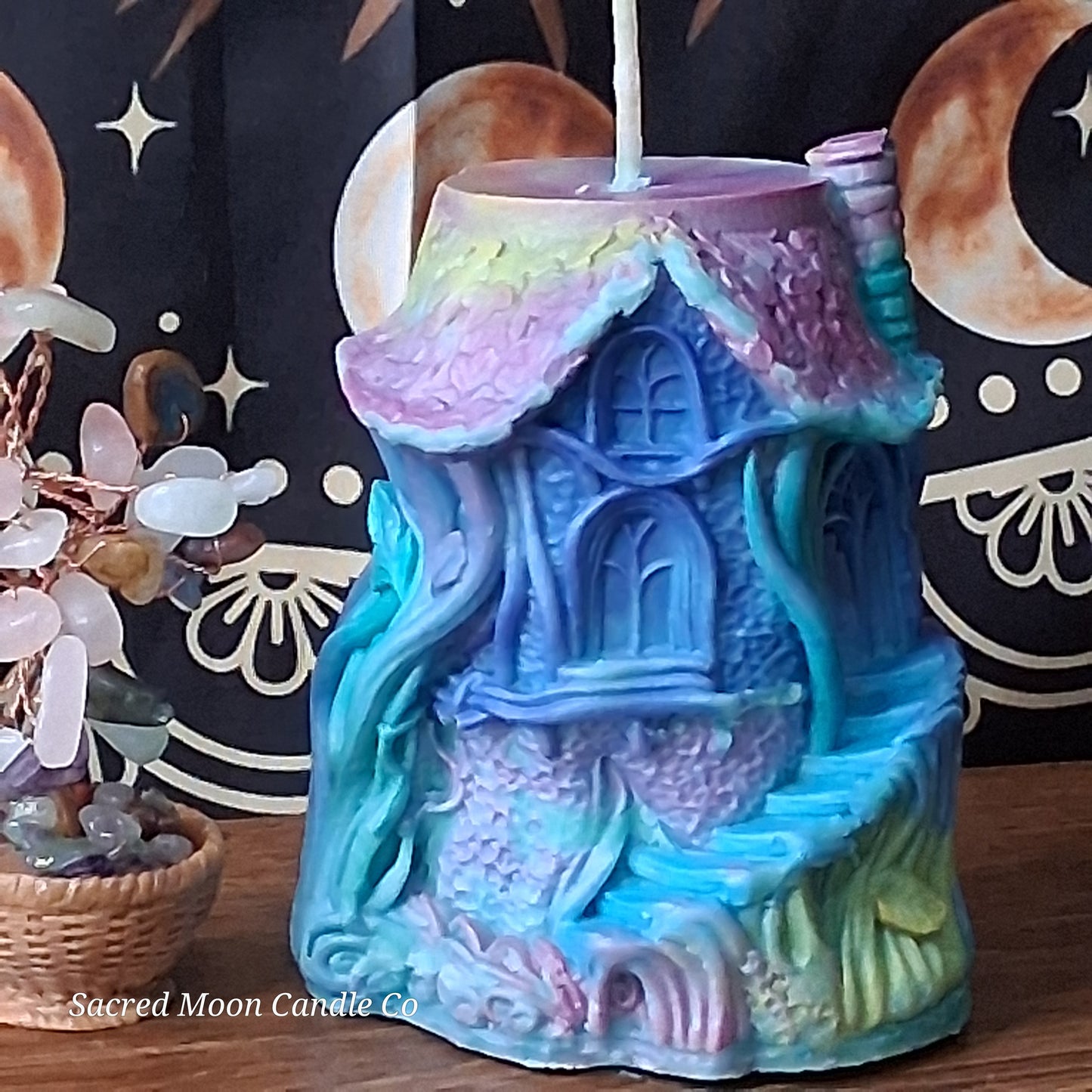 Rainbow Sherbert Sweet Blossom Scented Treehouse Candle