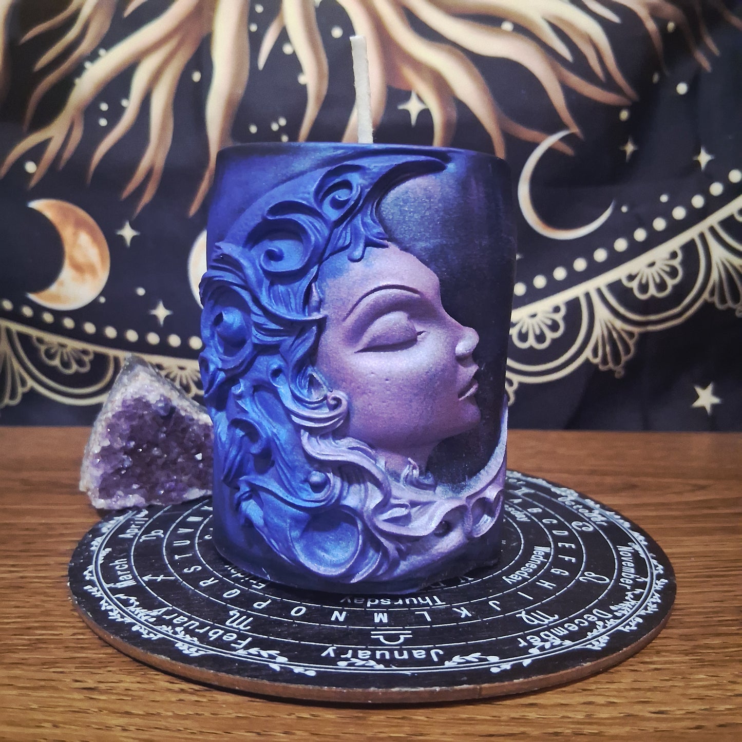 Luna's Neroli Elixir Moon Goddess Ritual Candle