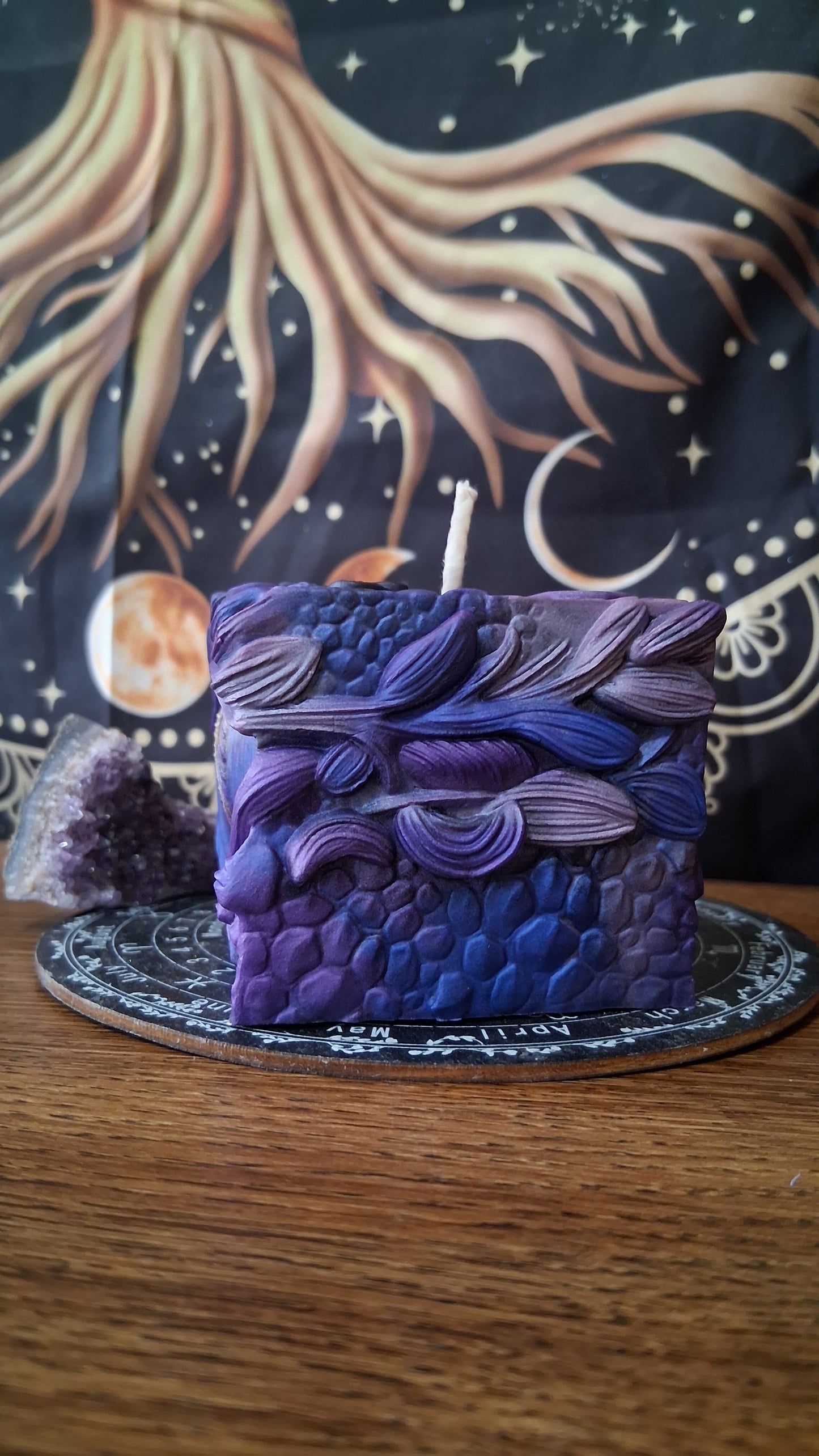 Amethyst Fyre Elixir Dragon Eye Pillar