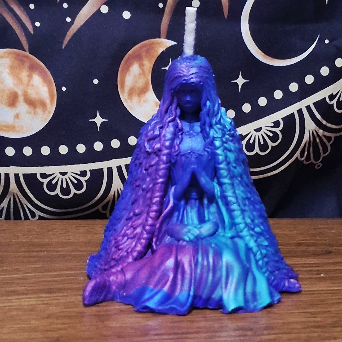 Aura of Eos Praying Goddess Candle