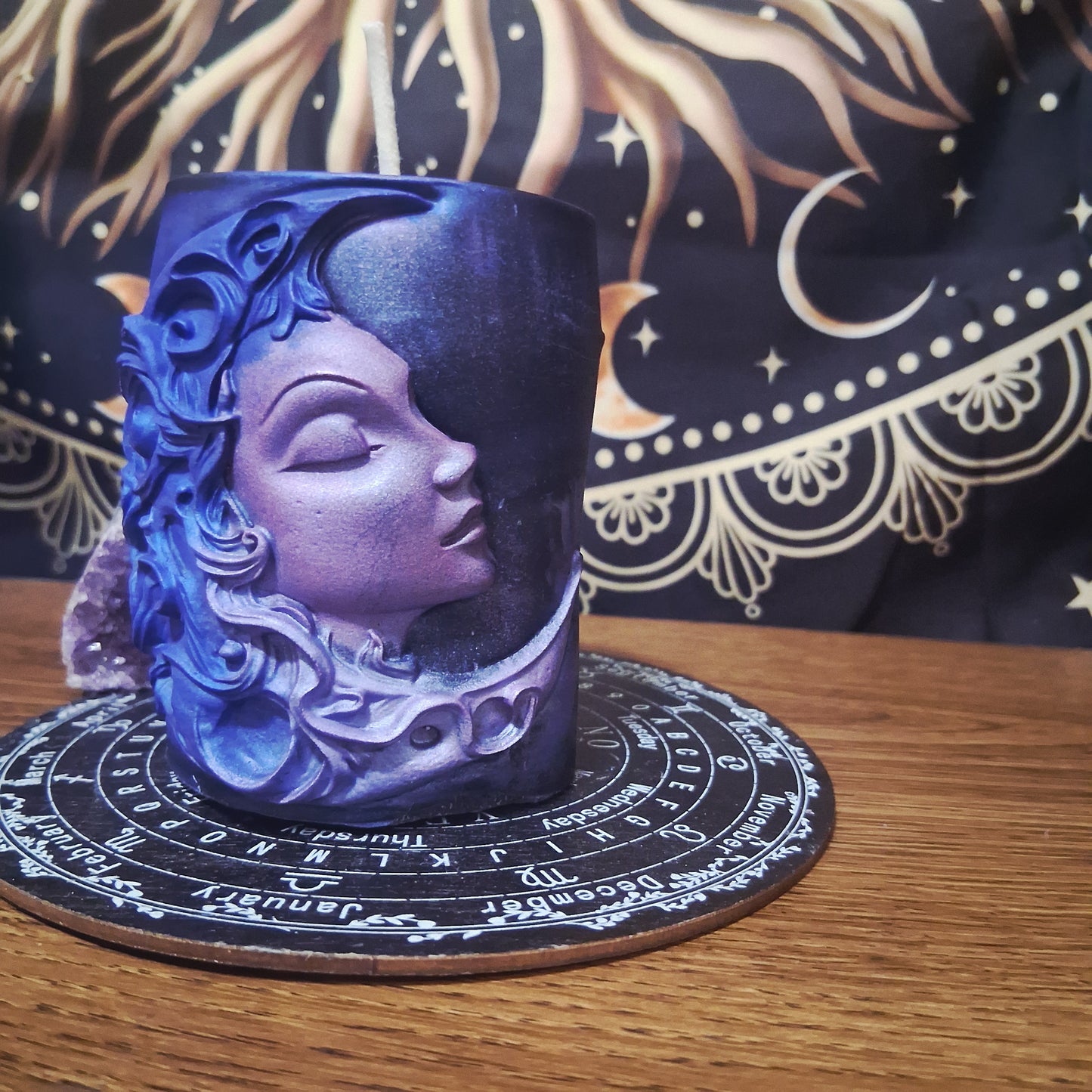 Luna's Neroli Elixir Moon Goddess Ritual Candle