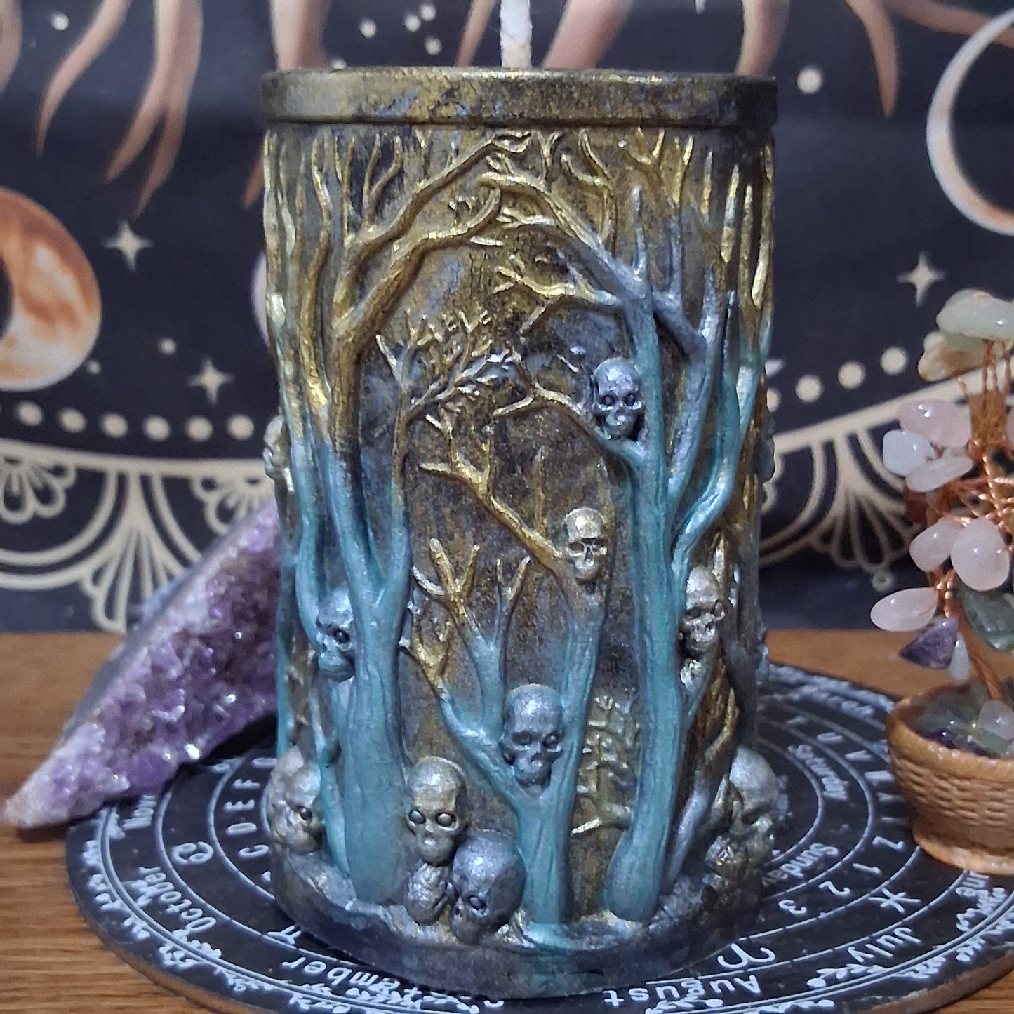 Aphrodite's Cove Witch Pillar Ritual Candle