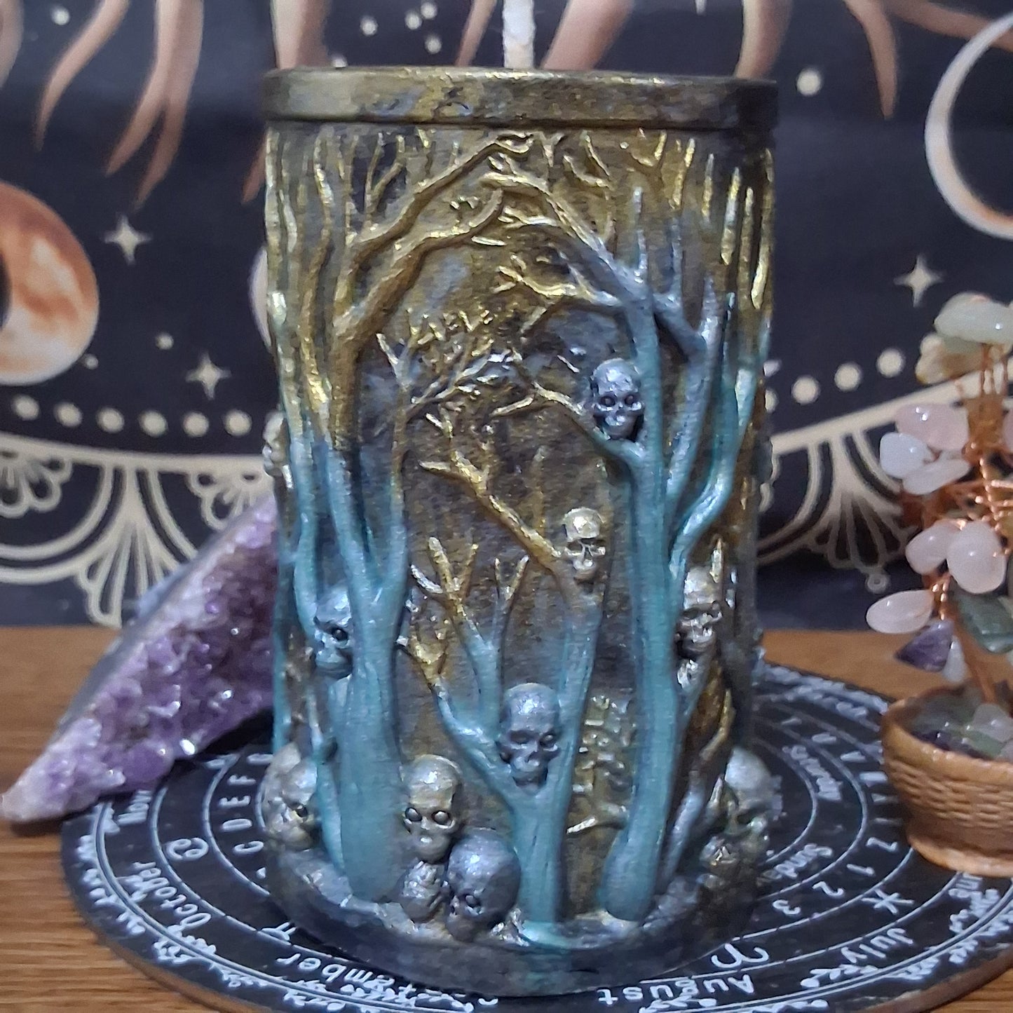 Aphrodite's Cove Witch Pillar Ritual Candle