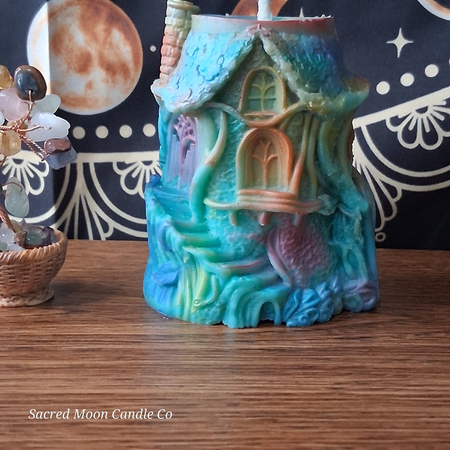 Rainbow Sherbert Sweet Blossom Scented Treehouse Candle