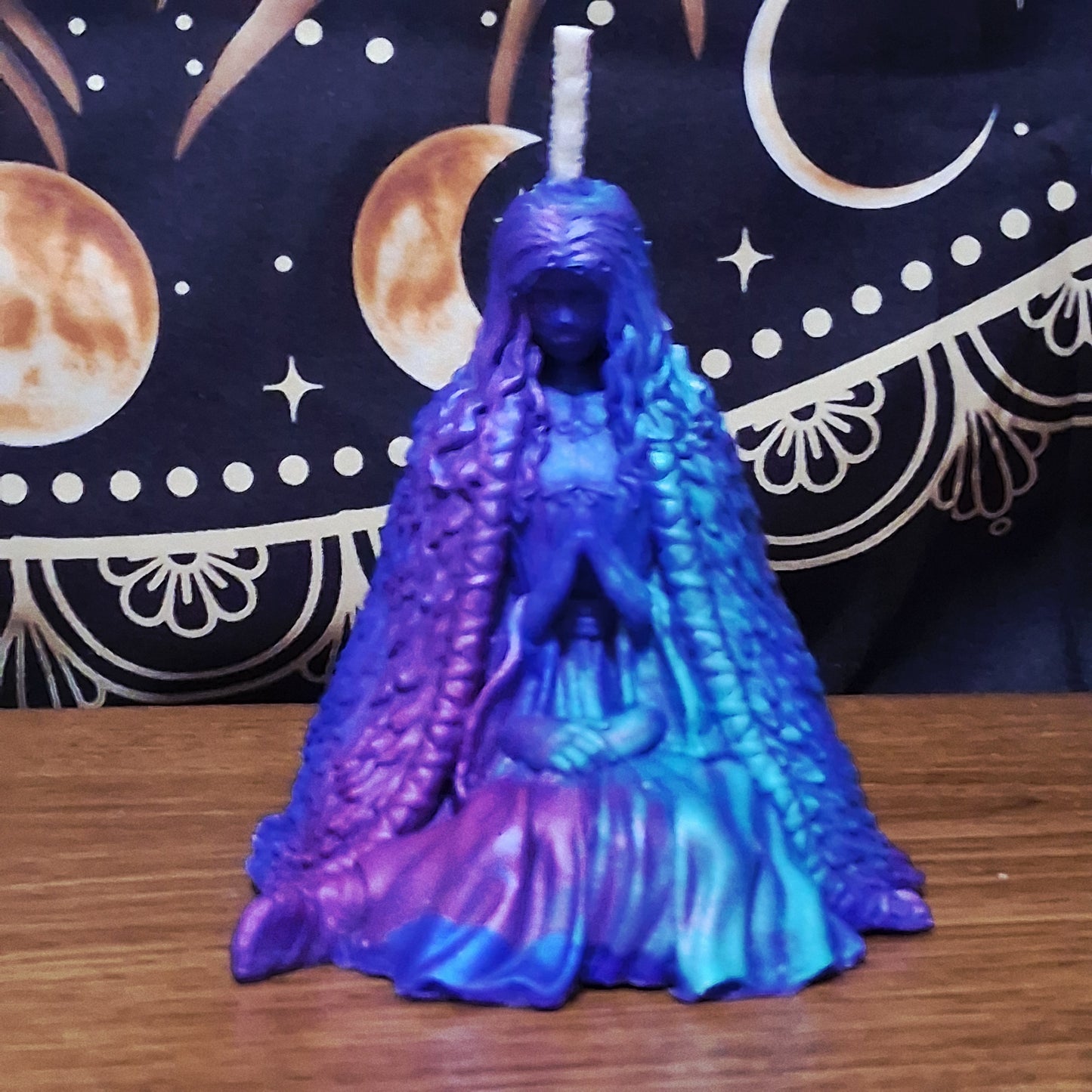 Aura of Eos Praying Goddess Candle