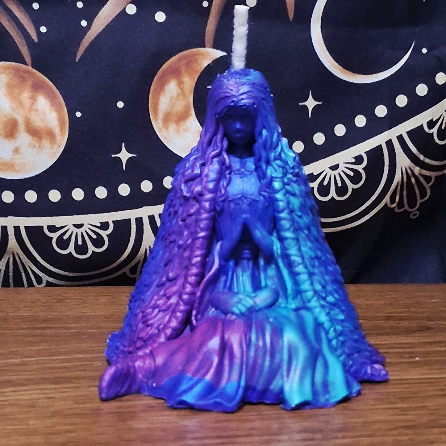 Aura of Eos Praying Goddess Candle