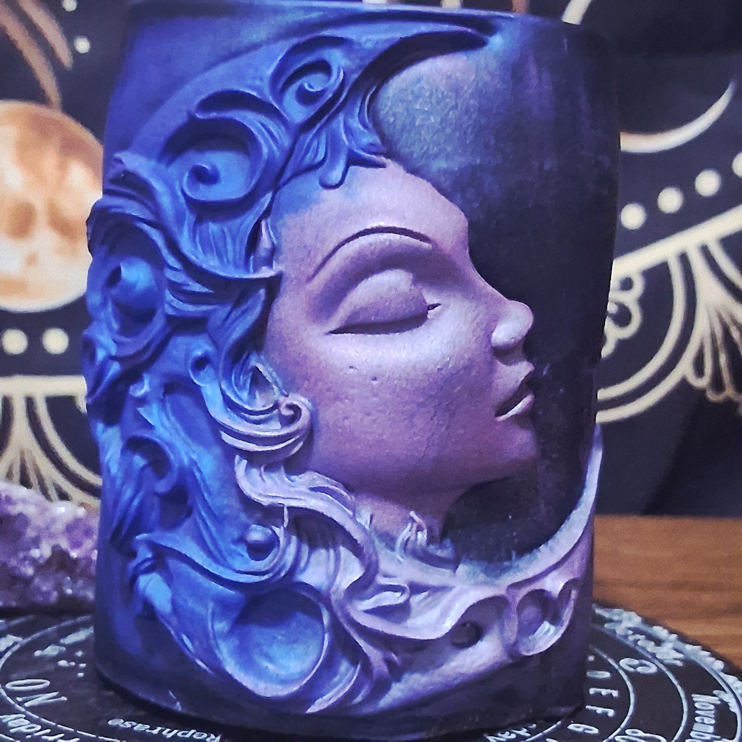 Luna's Neroli Elixir Moon Goddess Ritual Candle