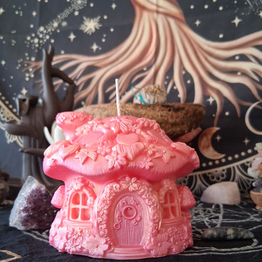 Sweetheart Fairy Blossom Cottage Candle