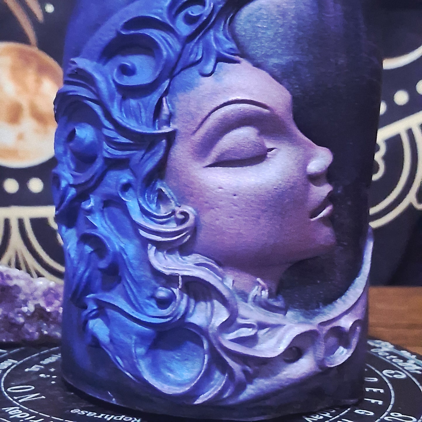 Luna's Neroli Elixir Moon Goddess Ritual Candle