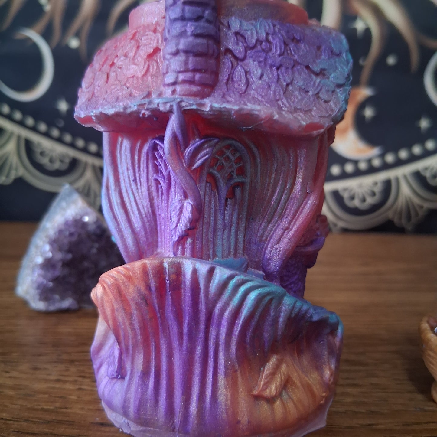 Rainbow Fae's Hidaway Treehouse Candle