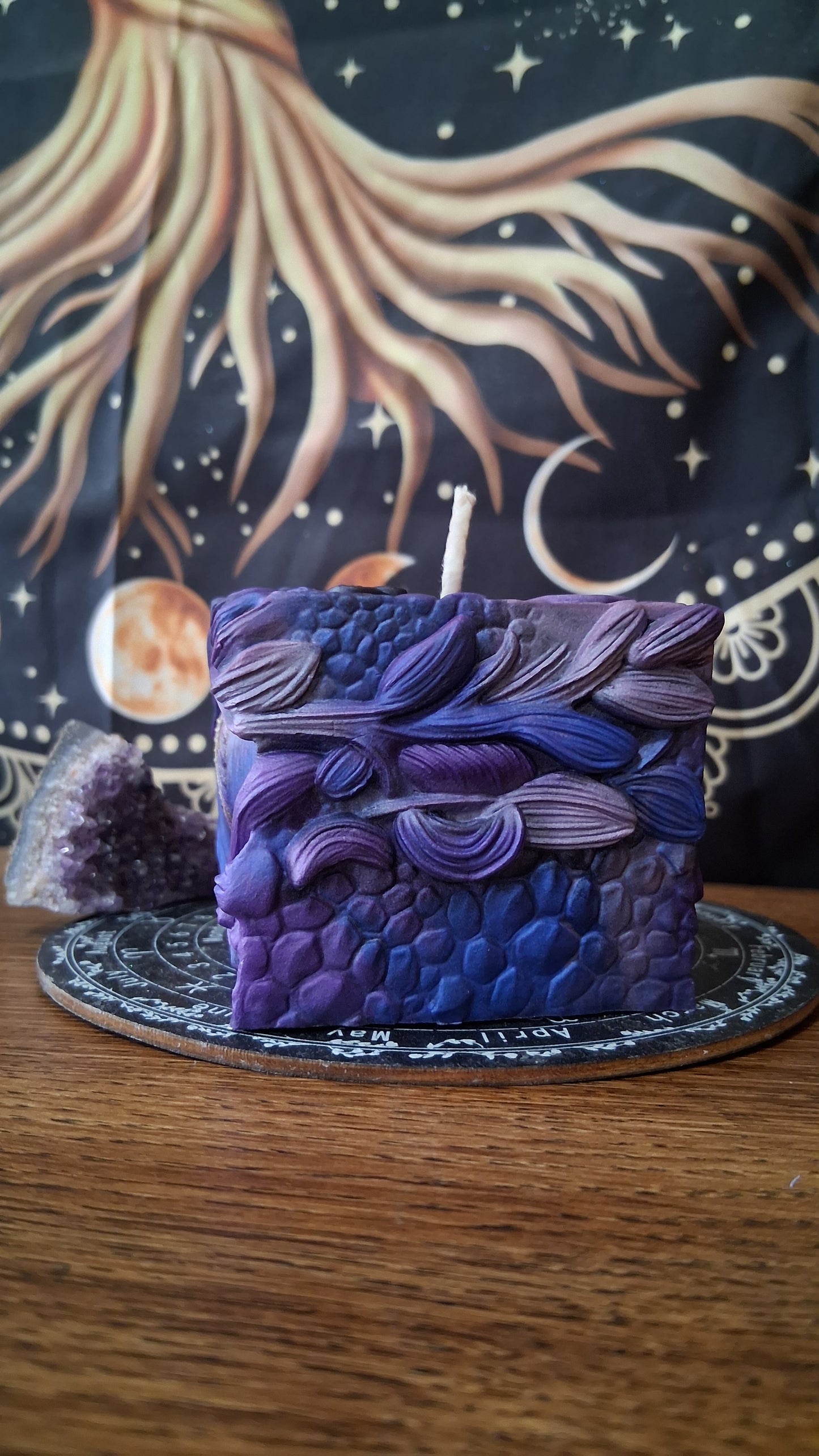 Amethyst Fyre Elixir Dragon Eye Pillar