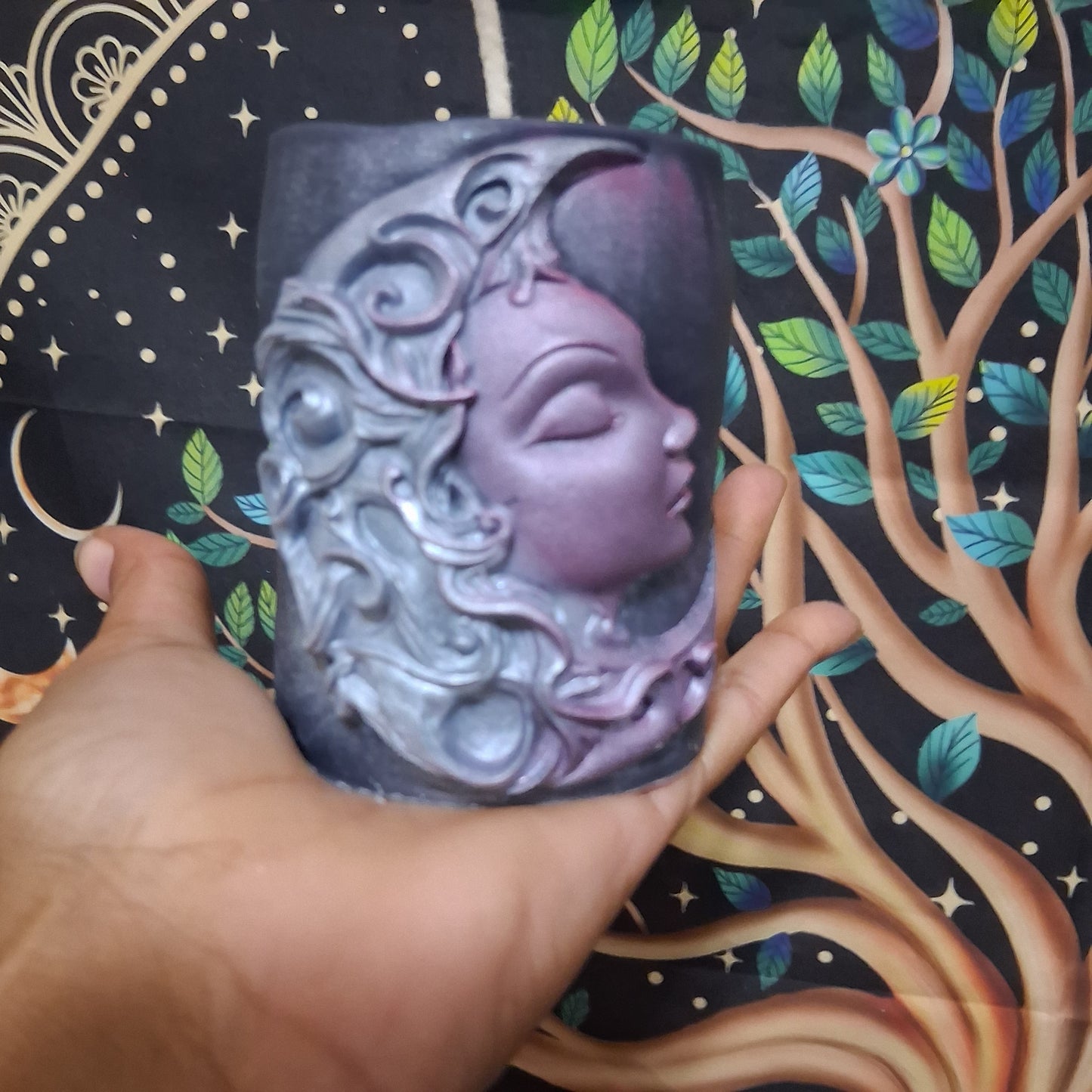 Diana's Light Moon Goddess Fertility Spell Candle