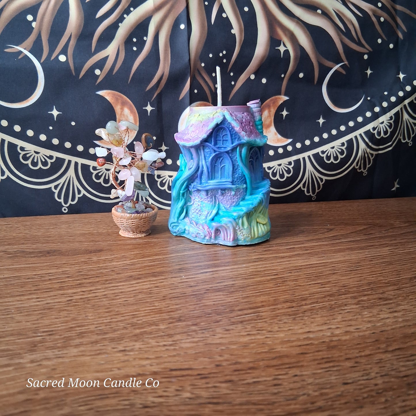 Rainbow Sherbert Sweet Blossom Scented Treehouse Candle