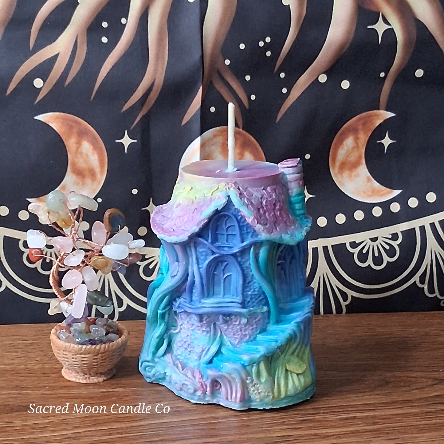 Rainbow Sherbert Sweet Blossom Scented Treehouse Candle